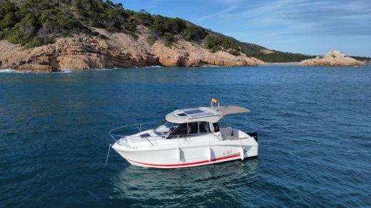 Motorboat Beneteau Antares 680 Plano del barco