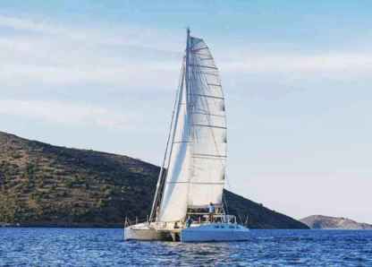 Charter Catamaran Katri Centaurus Agios Nikolaos