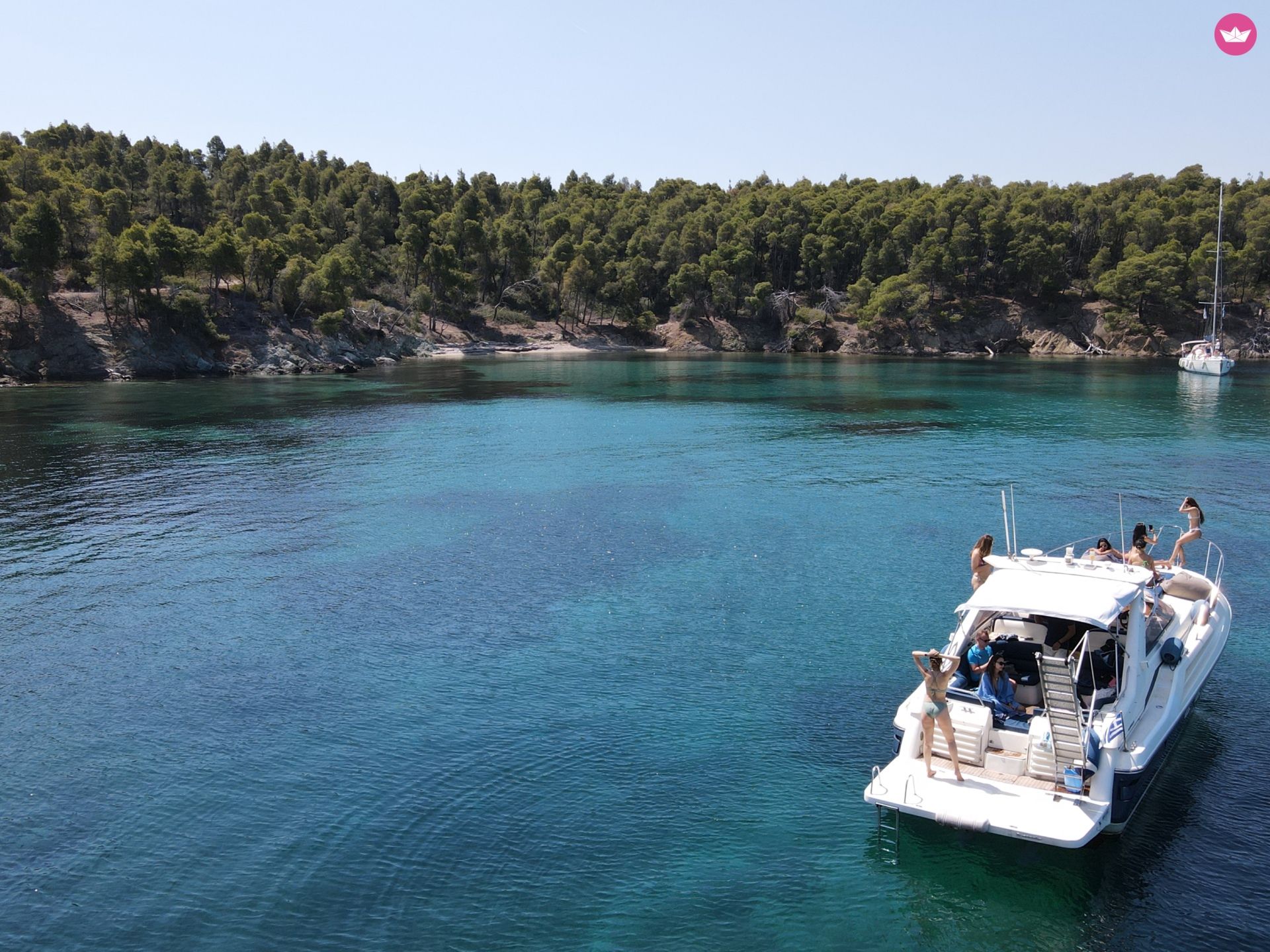 Bateau à moteur Sporades Islands Blue Lagoon or Mount Athos 700cv 5