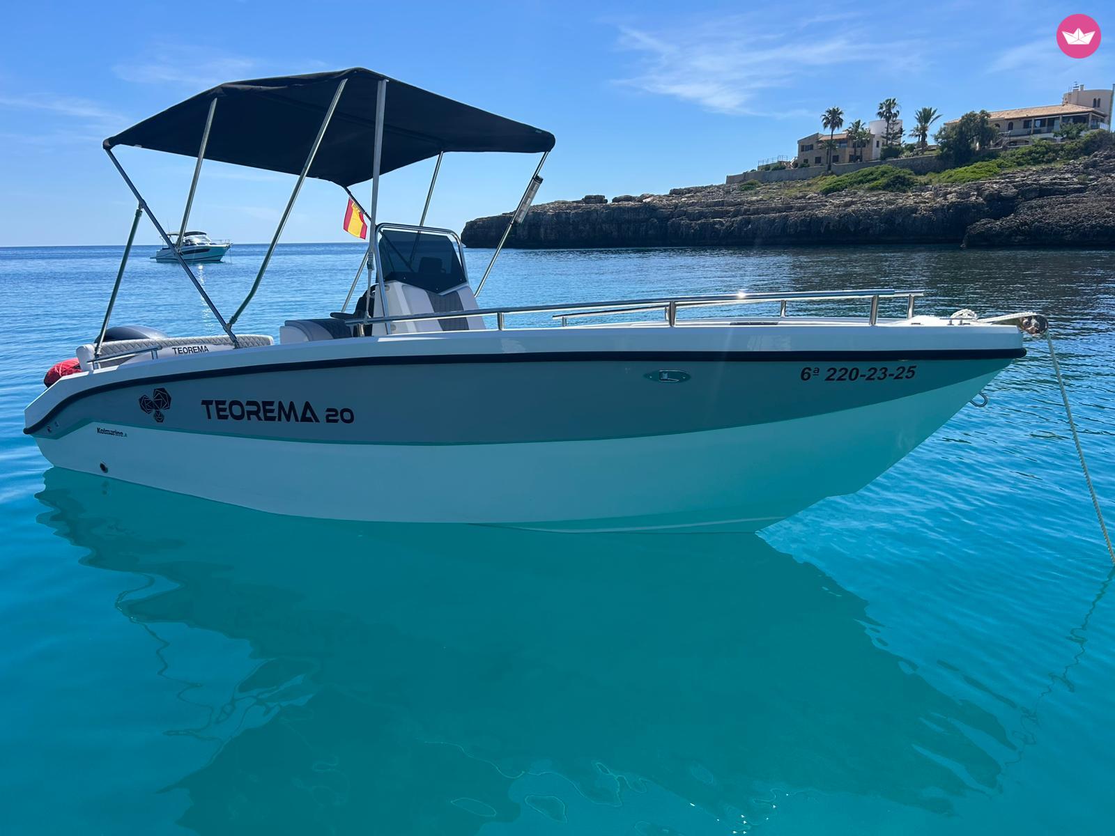 Bateau à moteur Teorema Open 20 apta licencia navegación 115cv
