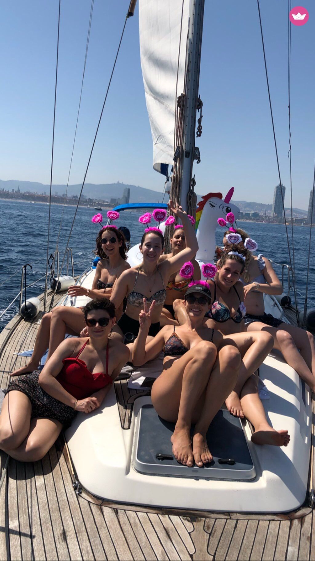 Charter sailboat in Barcelona  