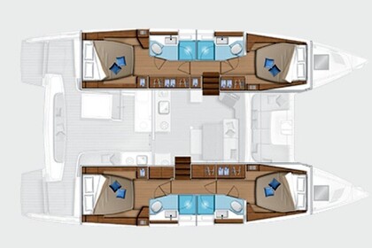 Verhuur Catamaran  Lagoon 46 Rogoznica