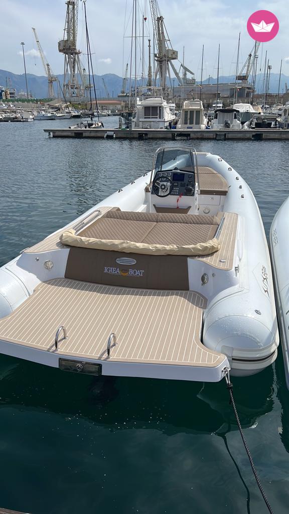 Semi-rigide nautica daleo sunsea 26 350cv 4