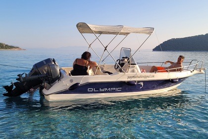 Charter Motorboat Olympic 500 ccf Skopelos