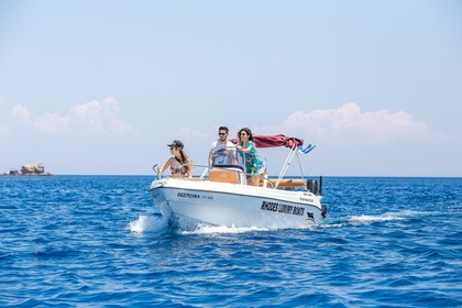 Hire Motorboat Boat “Christina” Karel Paxos 170 Rhodes