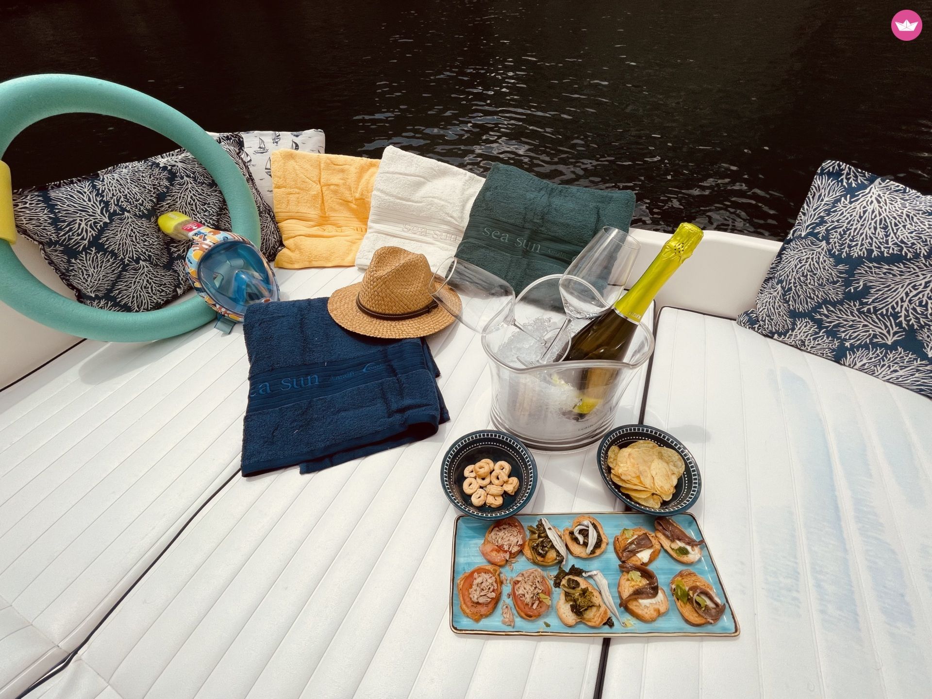 Bateau à moteur Sea Ray44 Searay 900cv 4