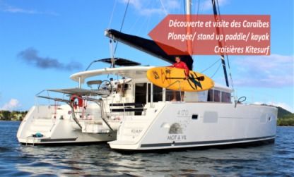 Location Catamaran Lagoon 400 Le Marin