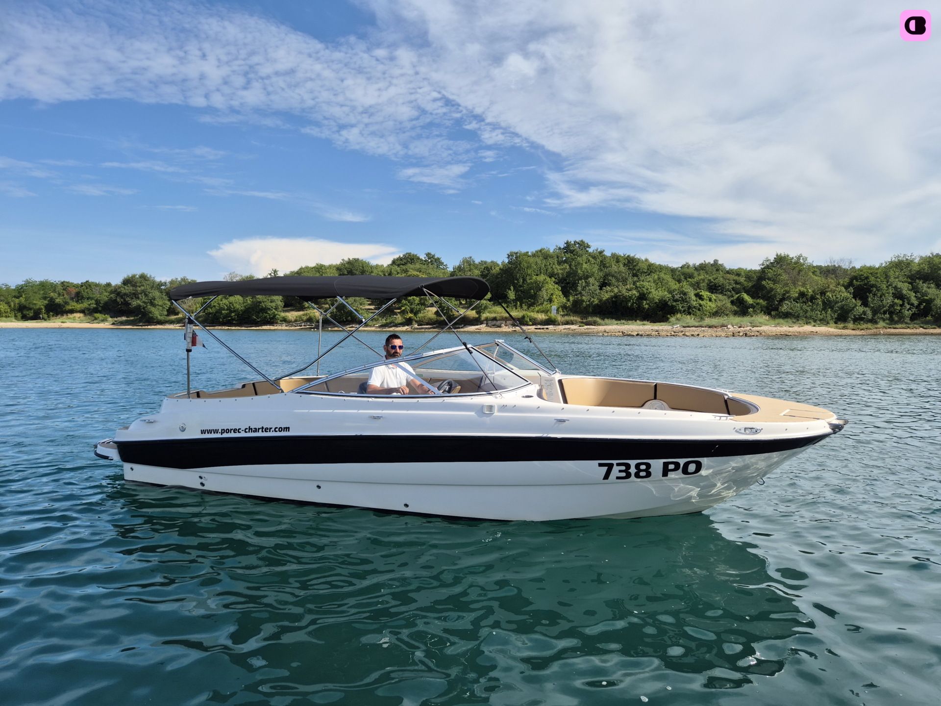 Bateau à moteur BAYLINER 249 SD 300cv