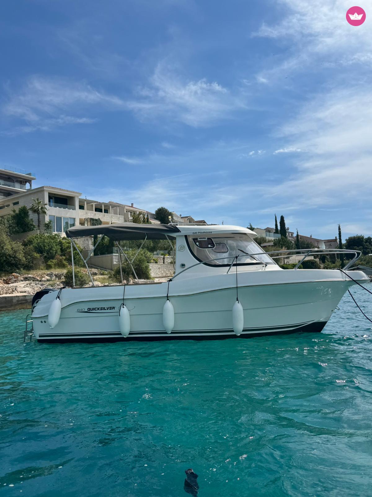 Bateau à moteur Quicksilver 640 100cv 8