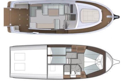 Charter Motorboat  Greenline 39 Izola