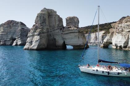 Full day sailing cruise around Milos (Adamas - Kleftiko)