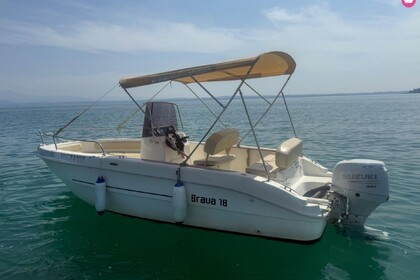 Location Bateau sans permis  MINGOLLA CANTIERE NAUTICO BRAVA 18 OPEN - PORTO GALEAZZI pontile pubblico Sirmione