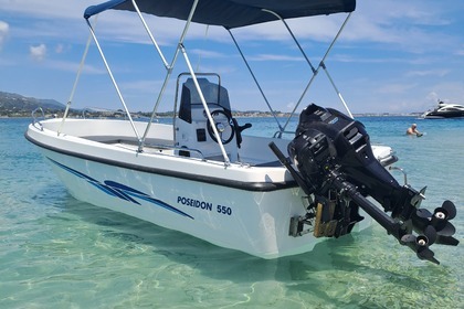 Charter Motorboat Poseidon Boats 550 Laganas