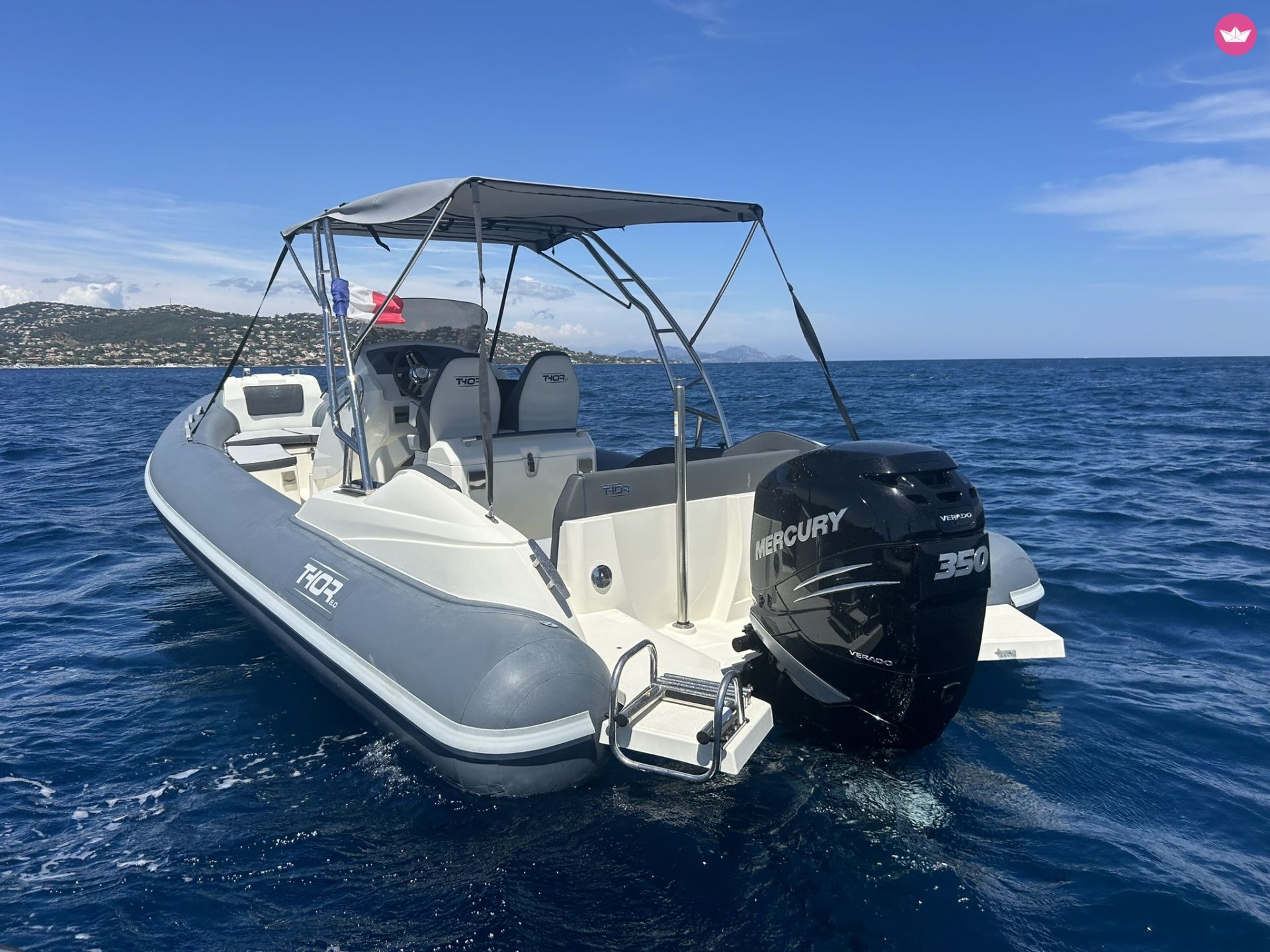 Semi-rigide GUARASCIO THOR 8 350cv