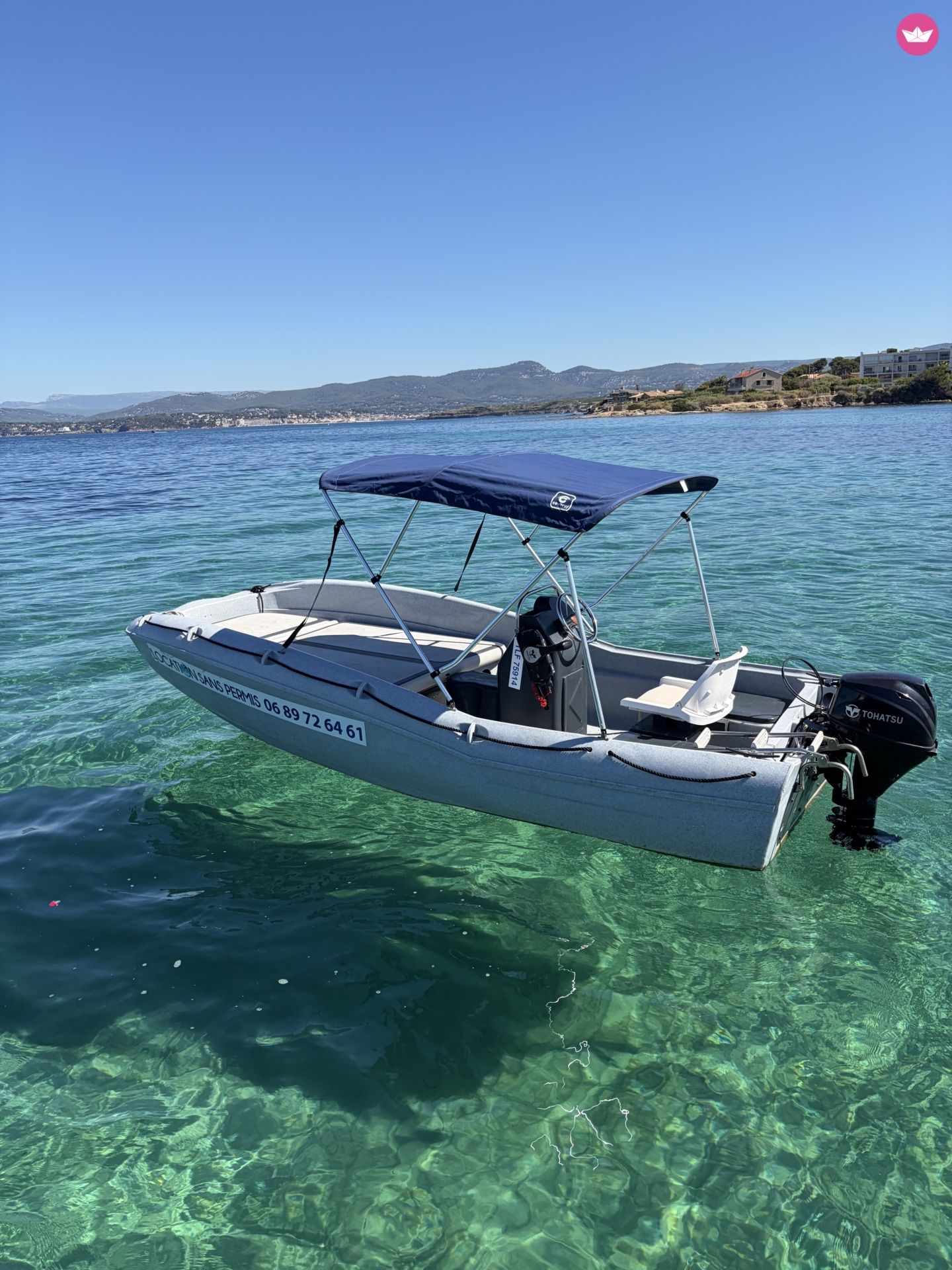Bateau sans permis  Bateau sans permis Capitaine Némo 6cv 4