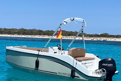 Aluguel Lancha SILVER YACHT 555 Formentera