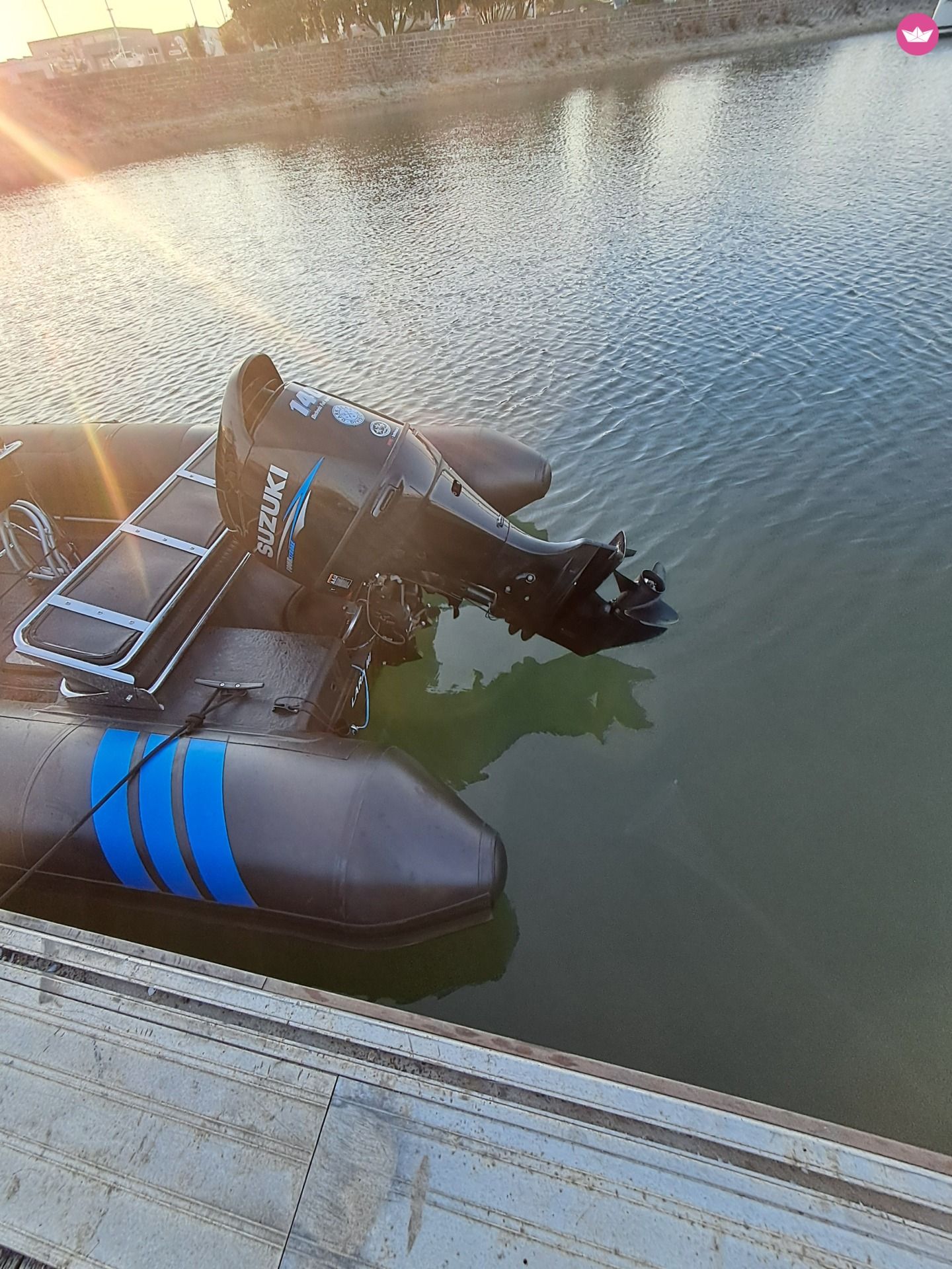 Semi-rigide neuvisa tarpon 140cv 2