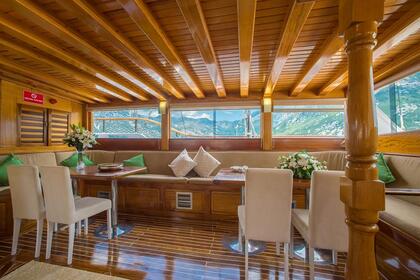 8 cabin Gulet located in Fethiye