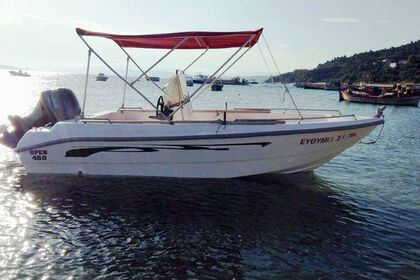 Rental Motorboat Poseidonas Open 480 Ouranoupoli