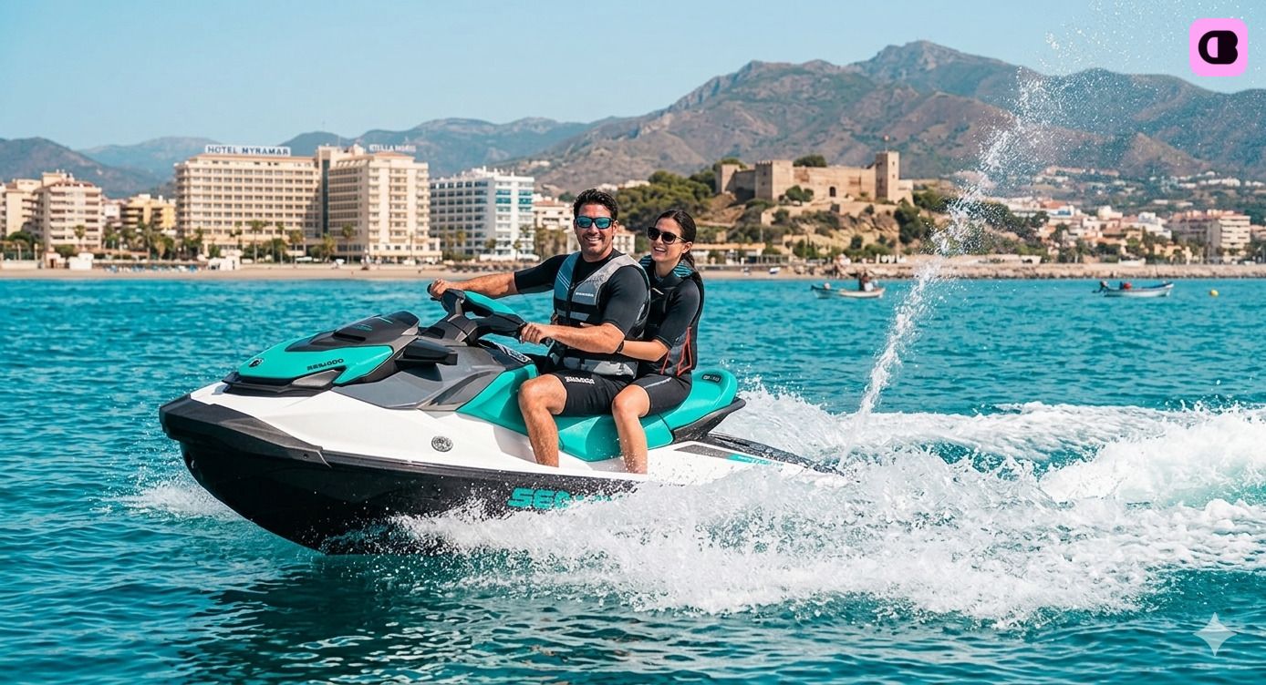 Bateau sans permis Seadoo JETSKI 70€ 30 minutos 130 EUR 1 Hora 130cv 3