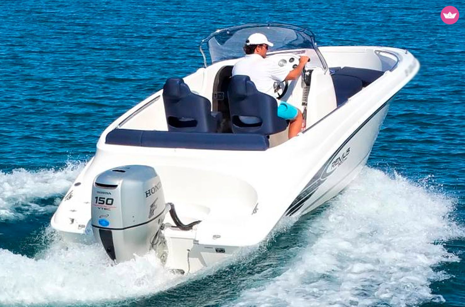Bateau à moteur remus 620 100cv 8