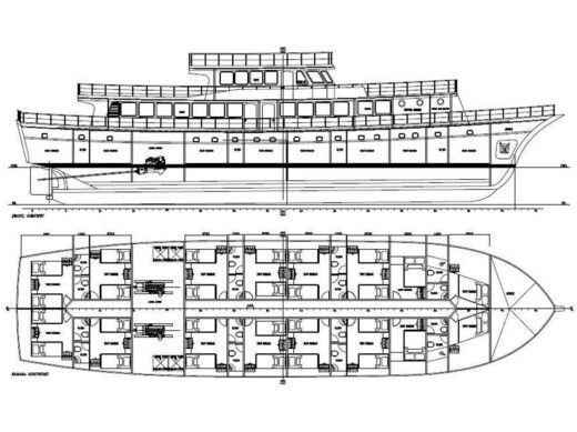 Gulet Boreas Gulet Boreas Gulet Boat layout