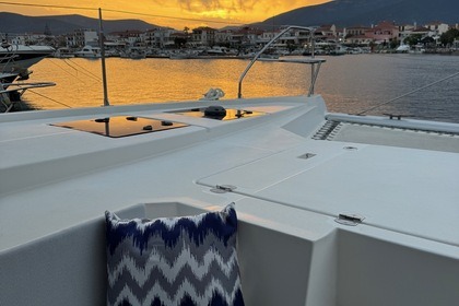 Luxury Cruising Catamaran  – based in Paralio Astros