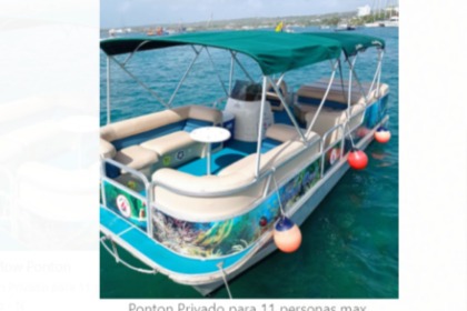 Rental Motorboat Ponton Marmow San Andrés