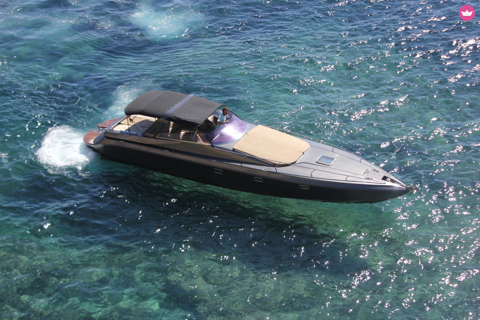 Charter motorboat in Ibiza  