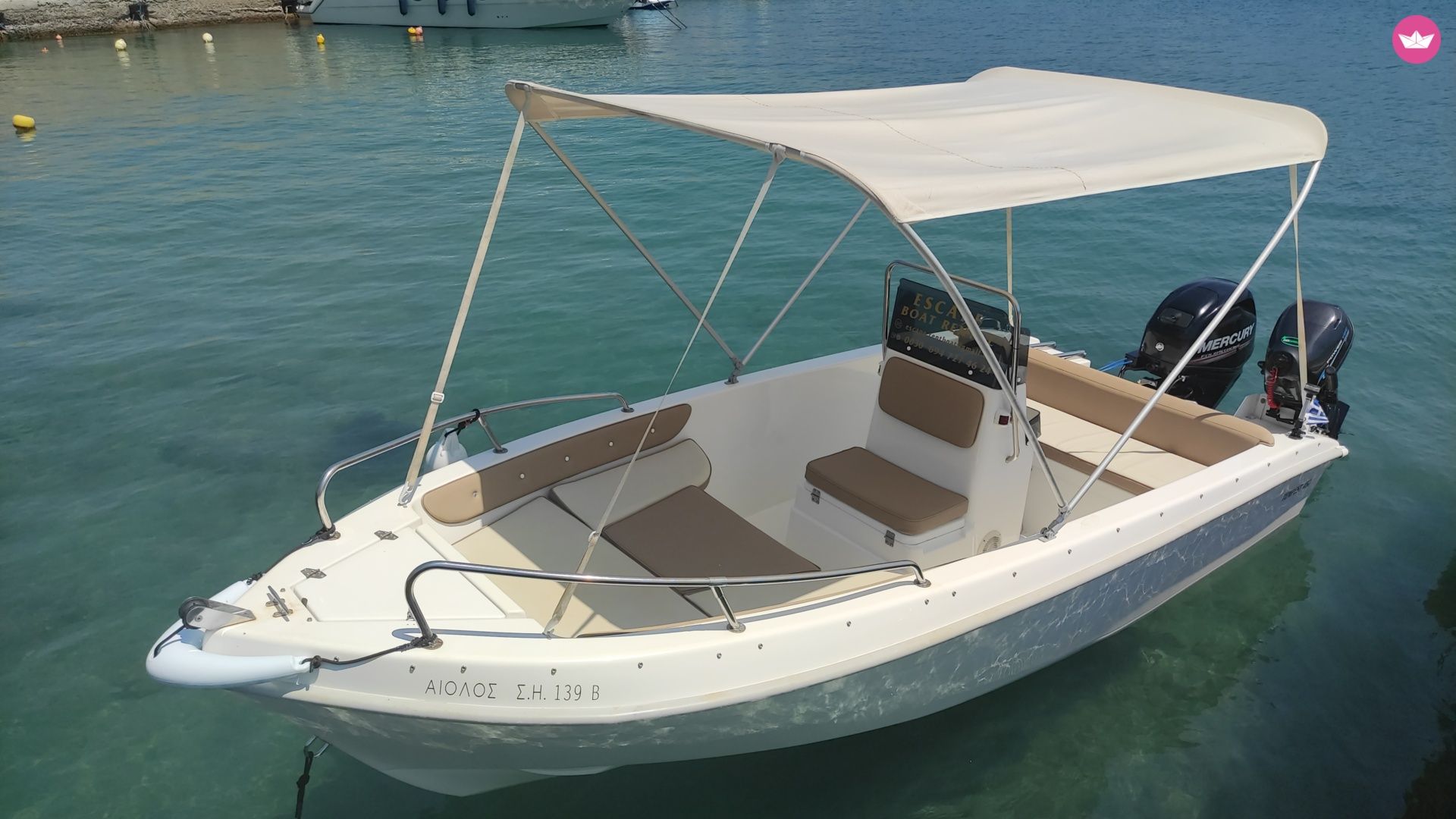 Bateau sans permis Thomas Tempest 34cv