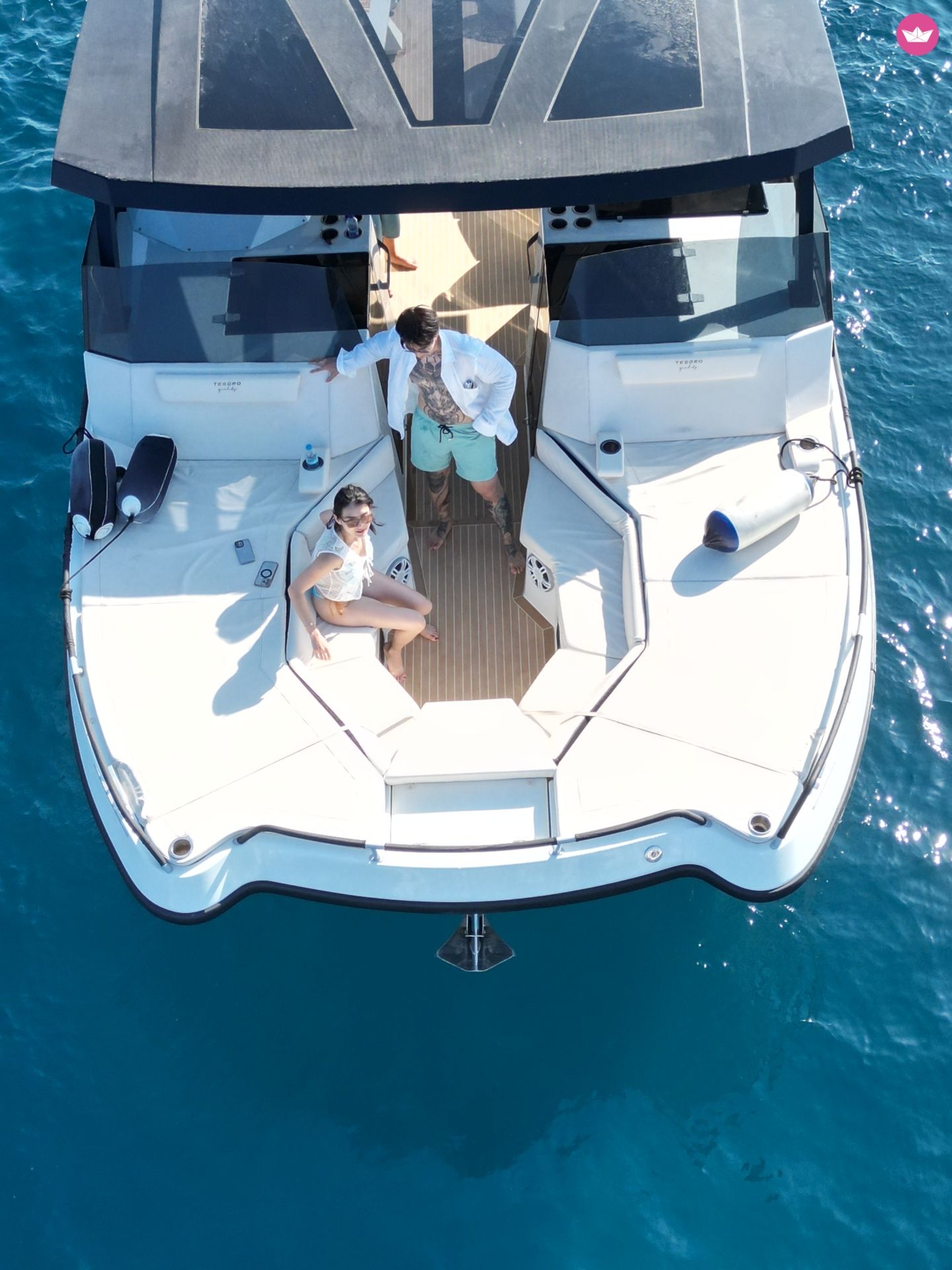 Bateau à moteur Tesoro T41 Power Cat 800cv 5