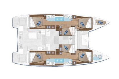 Miete Katamaran Lagoon Lagoon 50 Marmaris