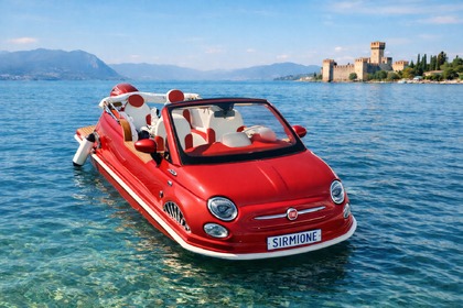 Noleggio Barca senza patente  CAR OFF SHORE FIAT 500 Sirmione