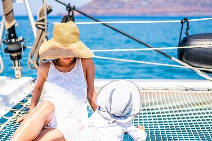 Private Half-Day of Full-Day Catamaran Sailing Cruises around Athens with BBQ , Open Bar & Transfer