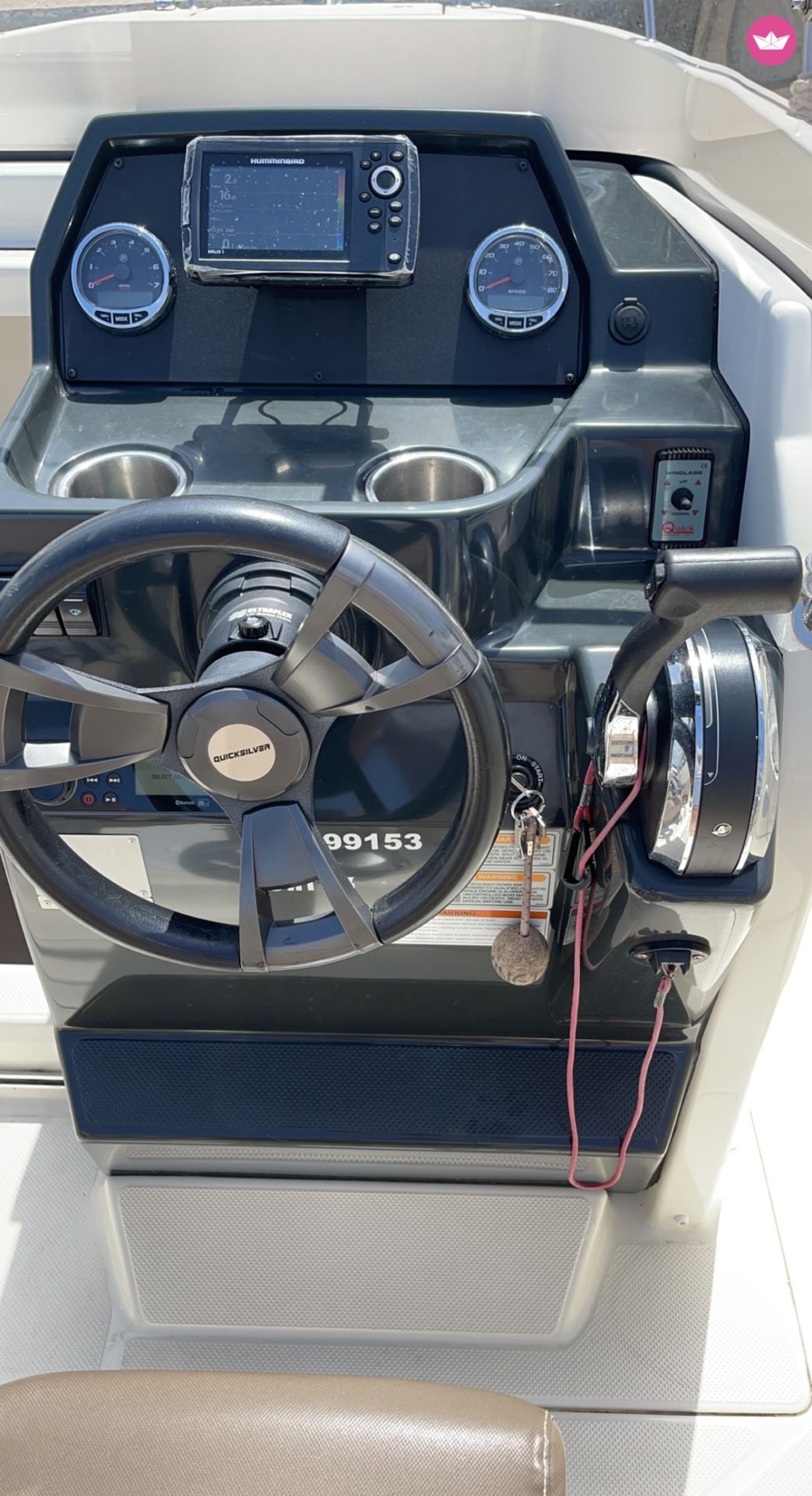 Bateau à moteur Quicksilver 675 open 150cv 3