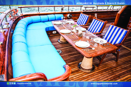 **Pirates Luxury Cruise – Ras Mohammed & White Island** €110/person