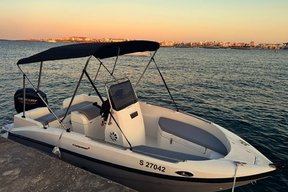 Rental Boat without license  Compass Boats 150CC Xemxija