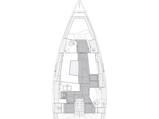 Sailboat Elan Impresion 40.1 boat plan