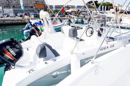 Barca a motore - Idea verde 58 open