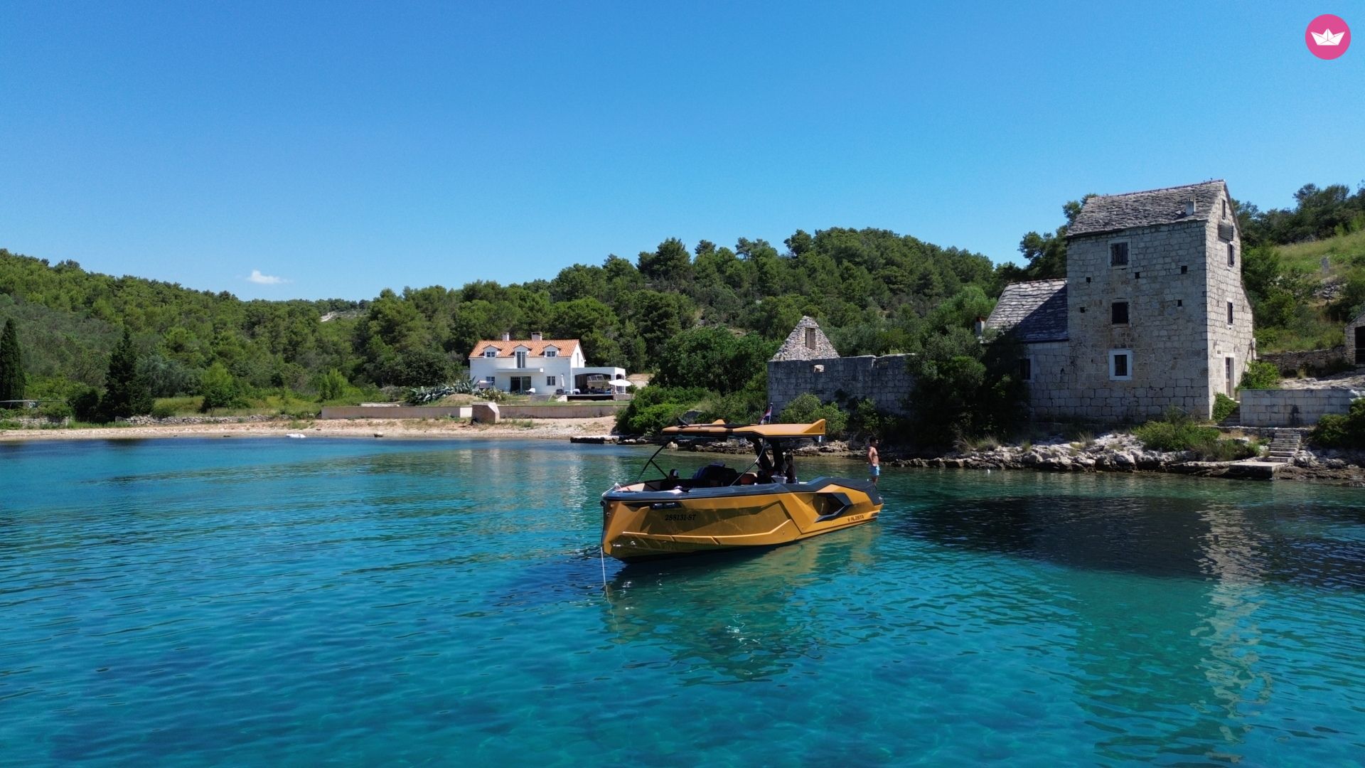 Bateau à moteur Daily/half day escape - Private boat tours Split Raptor 37 480cv 4