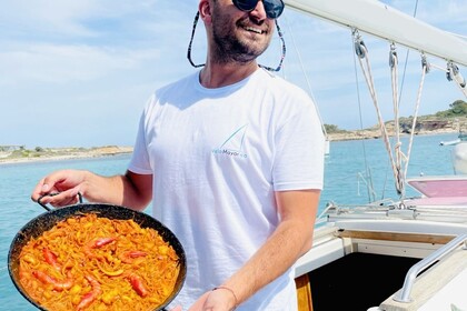 Hyra båt Segelbåt Excursiones privadas con Paella Palma de Mallorca