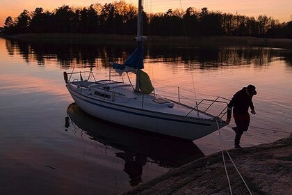 Hyra båt Segelbåt Kompromiss Kompromiss 30 Stockholm