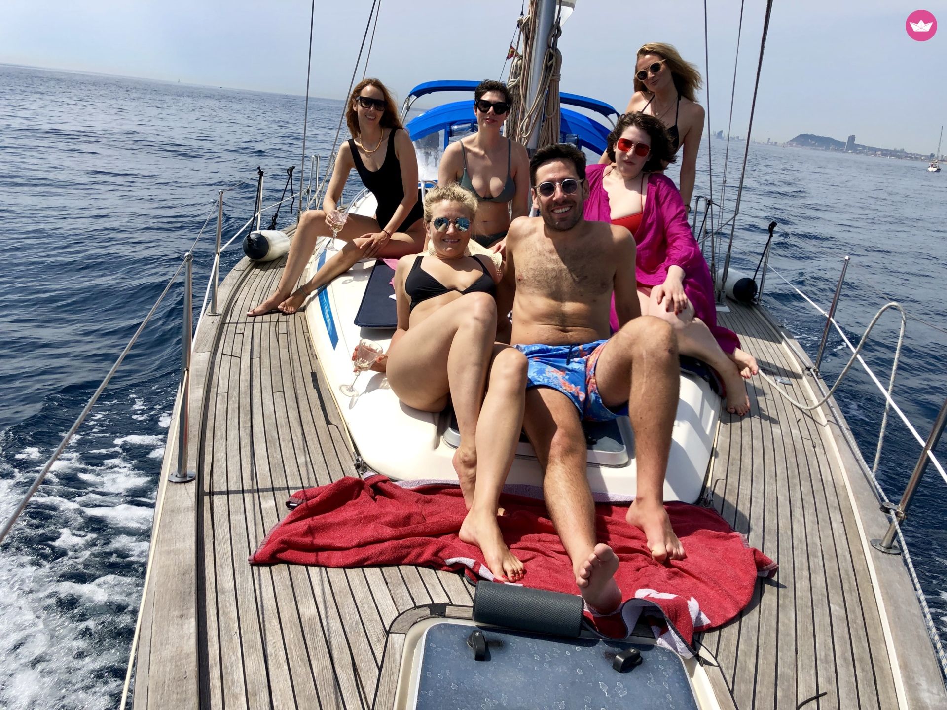 Charter sailboat in Barcelona  