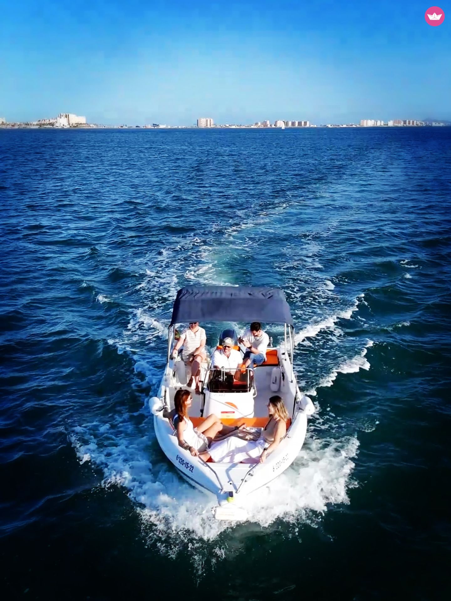 Bateau à moteur INDAL