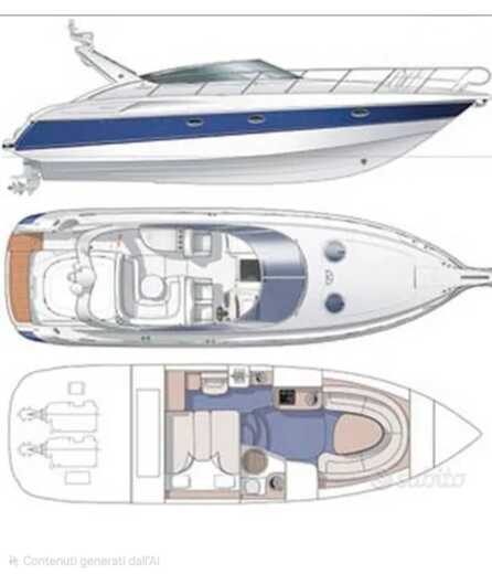 Motorboat Cranchi Endurance 39 boat plan