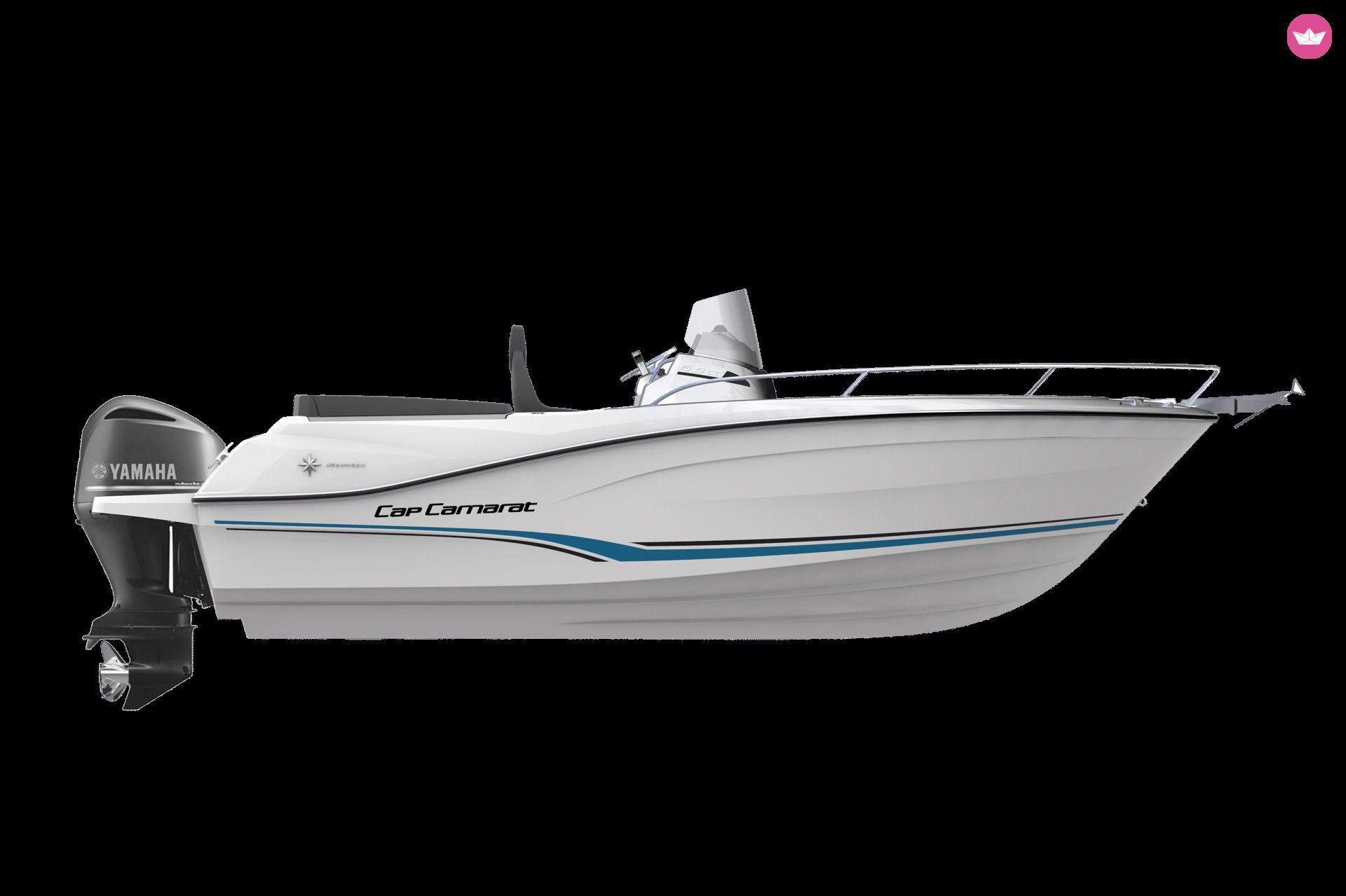 Bateau à moteur JEANNEAU Cap Camarat 6.5 200cv 2
