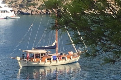 Charter Sailboat Taylor made Wooden traditional Galaxidi