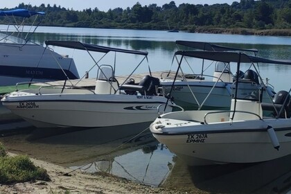 Aluguel Barco sem licença  Karel 4.55 Pefkochori