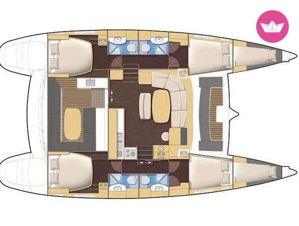 Catamaran Lagoon Lagoon 440 (Refit 2026) 13m 2