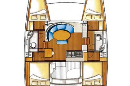 Location Catamaran Lagoon-Bénéteau Lagoon 380 - 4 + 2 cab. Punat